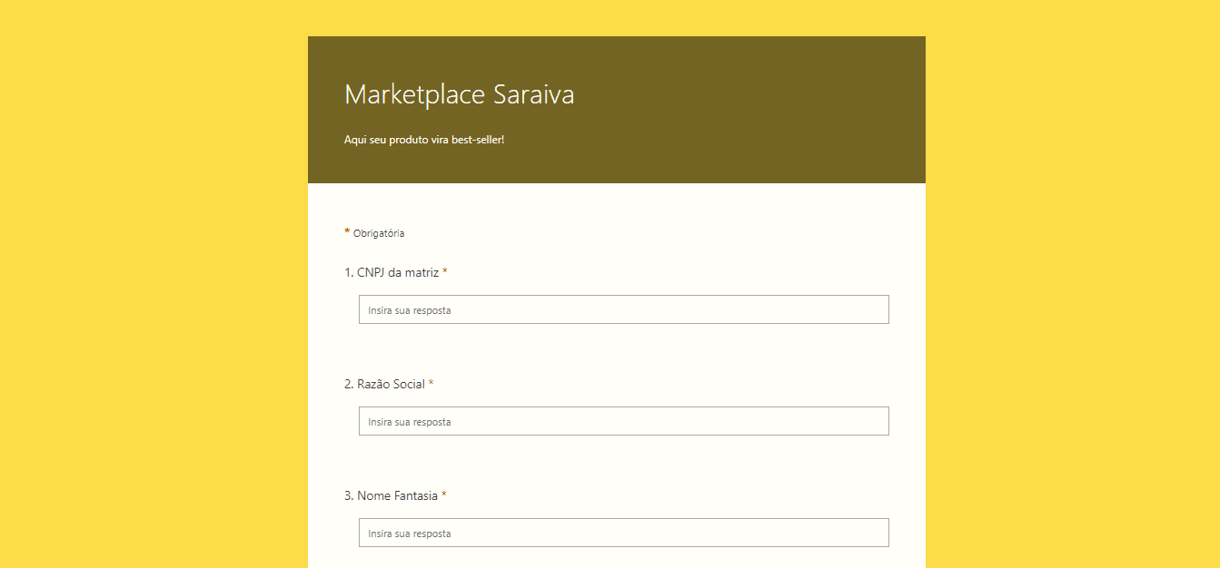 Como vender no marketplace Saraiva: passo a passo